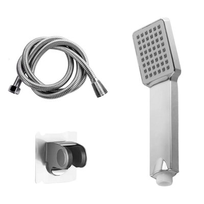 1.5M Shower Head Set Universal Multi Function Chrome Anti-Limescale ...