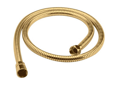 1.5m Shower Hose Flex - Brushed Brass