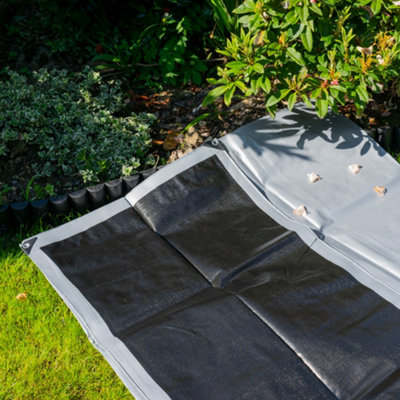 1.5m x 2m Tough heavy duty waterproof tarpaulin/cover up tarp