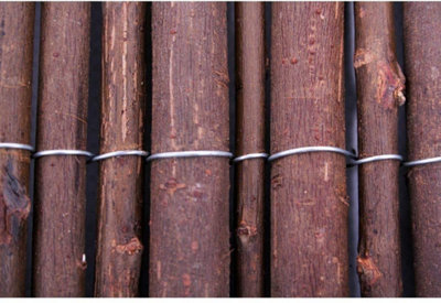 1.5m x 4m Screening Willow Fencing Natural Screening Roll Privacy Border Garden and Outdoor privacy Fence panel Long Pa - 5