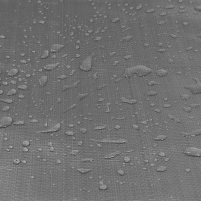 1.5m x2m  Heavy duty gray waterproof tarpaulin/ground sheet - 7