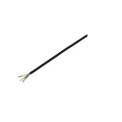 1.5mm 3183TR TOUGH RUBBER FLEX BLACK (25M) - POND ETC