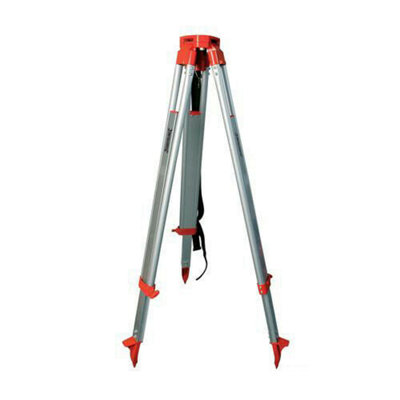 1.6m Adjustable Aluminium Tripod Stand Spiked Secure Legs Multipurpose Steady