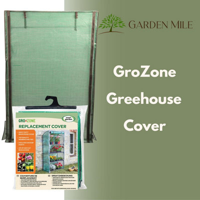 1.7m Garden Greenhouse PVC Replacement Cover - 3