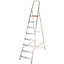 1.7m Lightweight Aluminium Platform Step Ladders 8 Tread Anti Slip DIY Steps