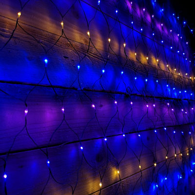 1.7m x 1.2m 180 LED Premier Indoor Outdoor Multifunction Christmas Net ...