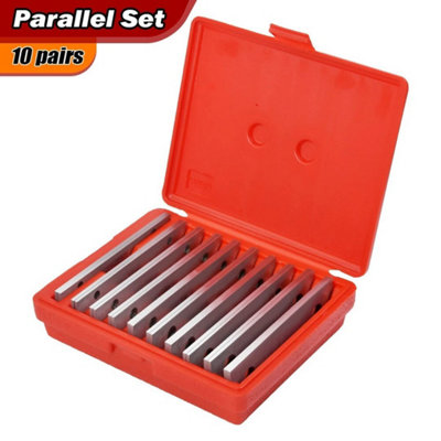 1/8 Thick Matched 10Pair Precision Steel Parallel Set for Milling ...