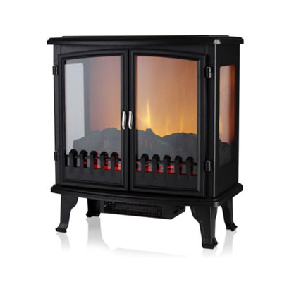 1.8KW Carlisle Double Door Stove Panoramic