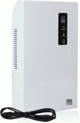 1.8L Small Quiet Dehumidifier - Dehumidifier with UV Air Purifier - With 24 Hour Timer & Digital Touch Screen