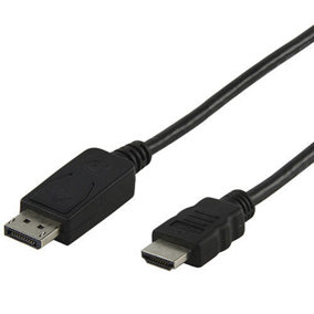 1.8M DisplayPort Male to HDMI Plug Cable Display Port Monitor Adapter Lead