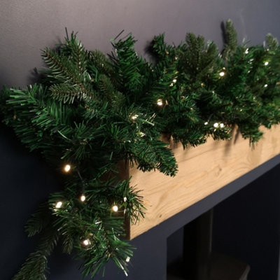 1-8m-plain-pre-lit-christmas-garland-with-50-warm-white-led-lights-an