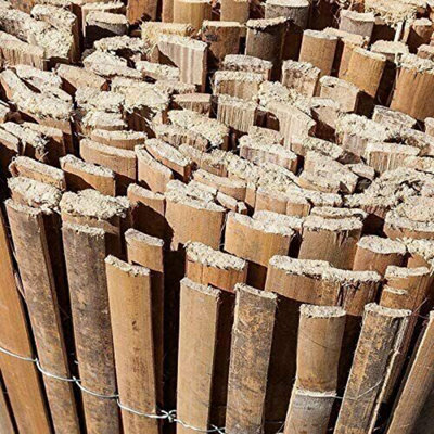 1.8m x 4m Bamboo Screening Roll Natural Fence Panel Outdoor Garden - 5