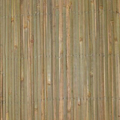 1.8m x 4m Bamboo Screening Roll Natural Fence Panel Outdoor Garden - 6