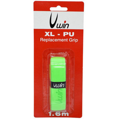 1.8mm x 1.6m GREEN PU Comfort Hurling Grip - Hockey Stick Bat Replacement