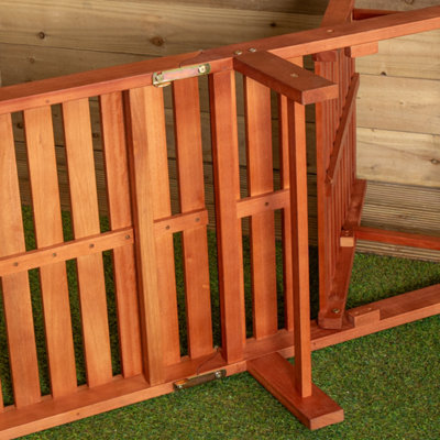 SORRENTO Deluxe Sunlounger With Wheels - ZEN Outdoor Furniture