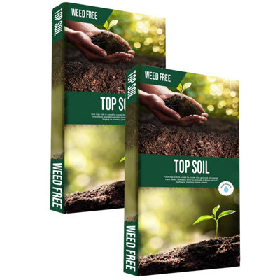 1 Bag (35 Litres) Garden Top Soil With Essential Nutrients General Garden Use Ideal For Planting