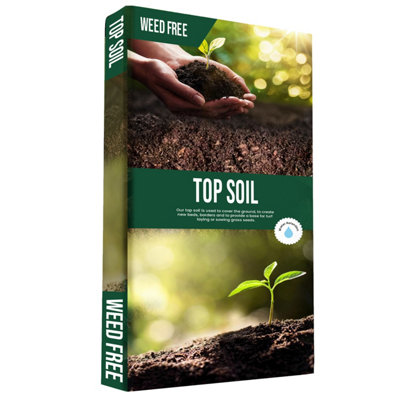 1 Bag 35L Garden Top Soil For General Planting, Lawn Dressing, Pots & Containers
