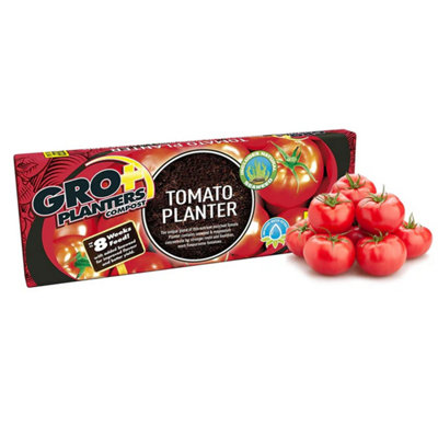 1 Bag (56 Litres) Nutrient Enriched Tomato Planter Grow Bag With Improved Water Retention For Flavoursome Tomatoes