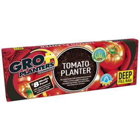 1 Bag (56 Litres) Tomato Planter Nutrient Enriched Grow Bags Seaweed Enriched With Improved Water Retention Flavoursome Tomatoes