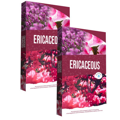 1 Bag (60L) Ericaceous Plant Soil Specially Formulated With Essential Nutrients Azalea