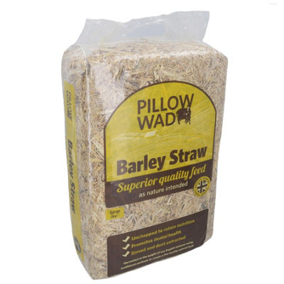 1 Bag Superior Quality Large Barley Straw Small Animal Bedding Feeding 2KG