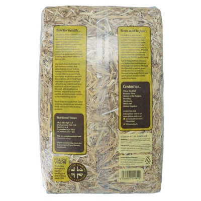1 Bag Superior Quality Large Barley Straw Small Animal Bedding Feeding 2KG - 3