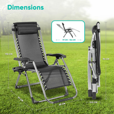 Zero gravity chairs with cup holders discount