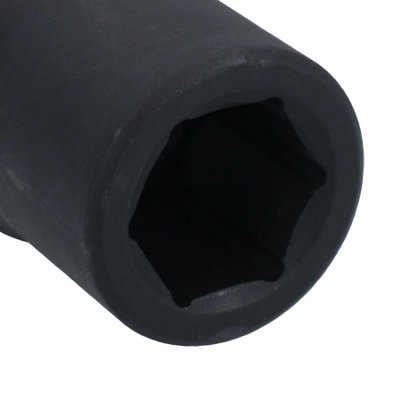 1" Drive 27mm Double Deep Impact Impacted Socket 6 Sided Single Hex HGV