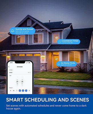 1-Gang 2-Way WIFI Smart DIMMER compatible with Alexa - 4