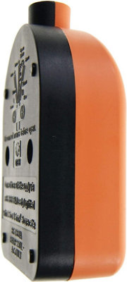 1 Gang High Impact Trailing Extension Socket, without Plug and Cable, 13A, Orange