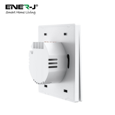 1 Gang Smart Push Button Mechanical Light Switch No Neutral Needed APP & Voice Control