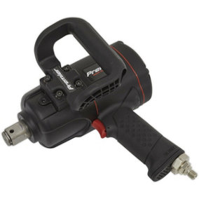 1 Inch Sq Drive Composite Air Impact Wrench - Twin Hammer - Side Handle