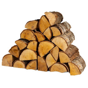 1 Large Box of Kiln Dried Fire Logs 20kg, For Wood Burners, Stoves & Fireplaces, Boxes of Hot Burning Sustainably Sourced Logs.