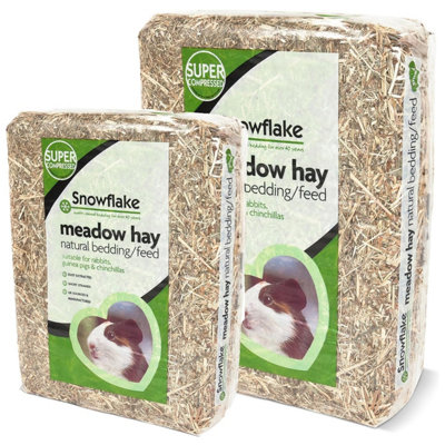 1 Medium 1.5kg Bag Premium Dried Meadow Hay Grass For Small Animals Fresh Natural Feed