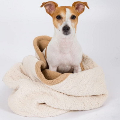 Sherpa best sale dog blanket