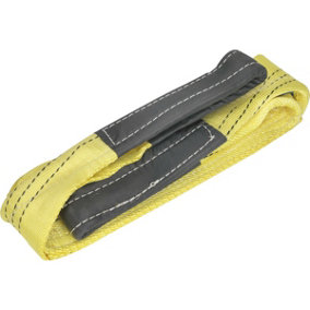 1 Metre Load Sling - 3 Tonne Capacity - High Strength Polyester - Lifting Strap