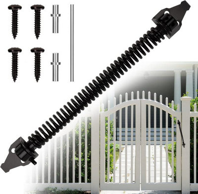 1 Pack Automatic door closer, adjustable, spring, residential doors and ...