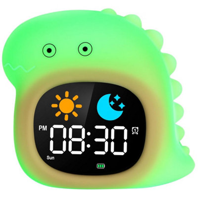 1 Pack Children's Alarm Clock, Educational with Moon and Sun Display ...