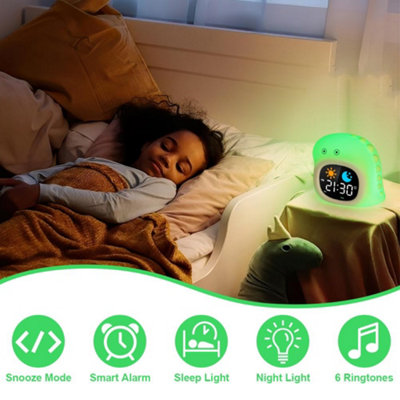 1 Pack Children's Alarm Clock, Educational with Moon and Sun Display ...