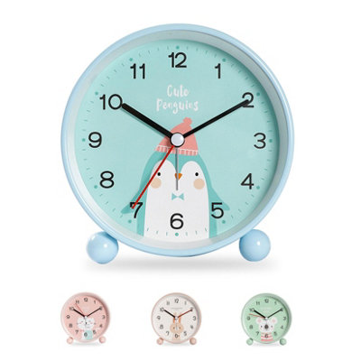1 Pack Light-up alarm clock without ticking - Silent - Gift for ...
