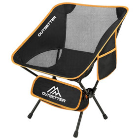1 Pc Lightweight Folding Chair Compact Portable Small Camp Lawn Hiking Beach Travel