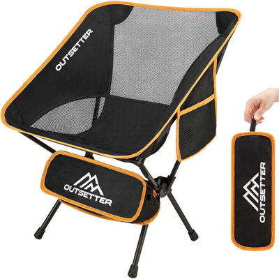 1 Pc Lightweight Folding Chair Compact Portable Small Camp Lawn Hiking Beach Travel
