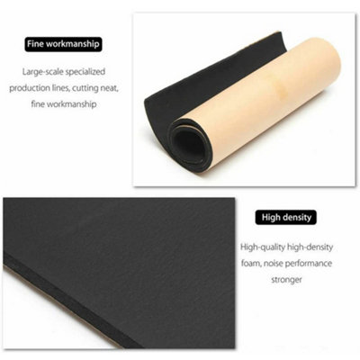 1 Roll 3M x 1M Car Sound Proofing Foam - 6mm Thick