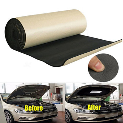 1 Roll 3M x 1M Car Sound Proofing Foam - 6mm Thick - 8