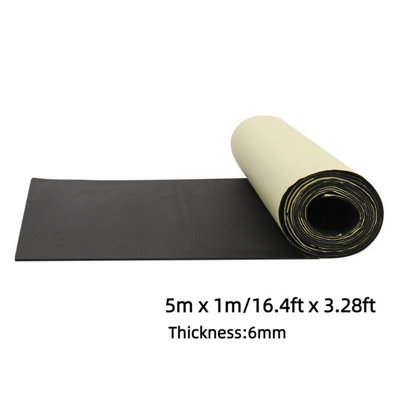 1 Roll 5M x 1M Car Sound Proofing Foam - 6mm Thick - 4