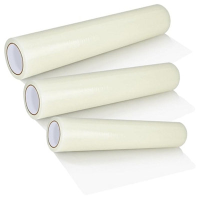 1 Roll Of 600mm x 10m Self Adhesive Protective Waterproof Clear Sticky Carpet Protection Price Comparisons | Compare The Build