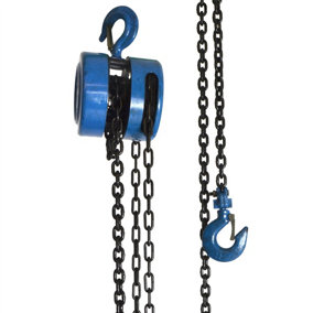 1 Ton Chain Block Pulley Lifting Block Engine Lift Crank Chain Hoist
