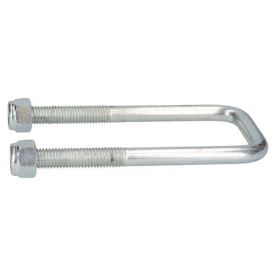 2 U Bolts & 1 Base Plate Kit For Ifor Williams Trailer Parabolic Leaf Springs