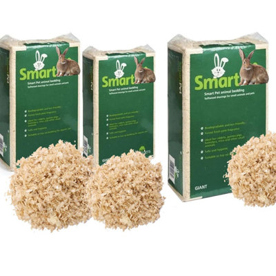 1 x 10KG Soft Wood Shaving For Pet Bedding Ideal For Small Pets & Animals