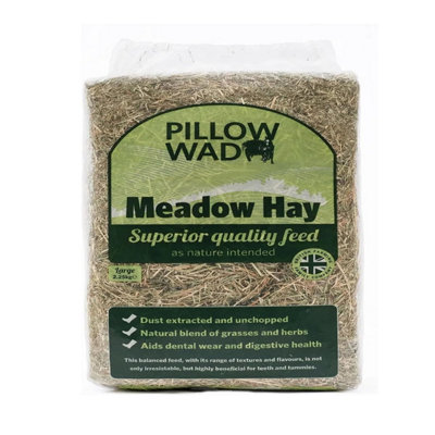 1 x 2.25KG Fresh Meadow Hay Natural Feed Dried Grass For Small Animals